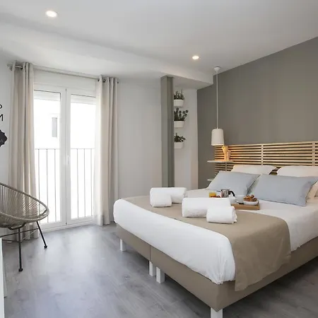 Singularstays Mercado Central Valencia Zimmer foto